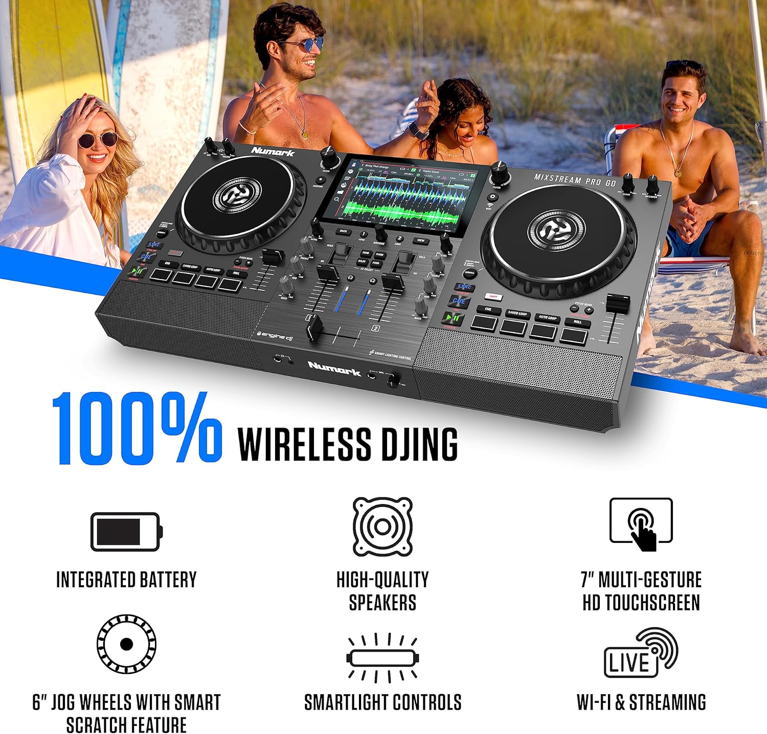 Numark Mixstream Pro Go