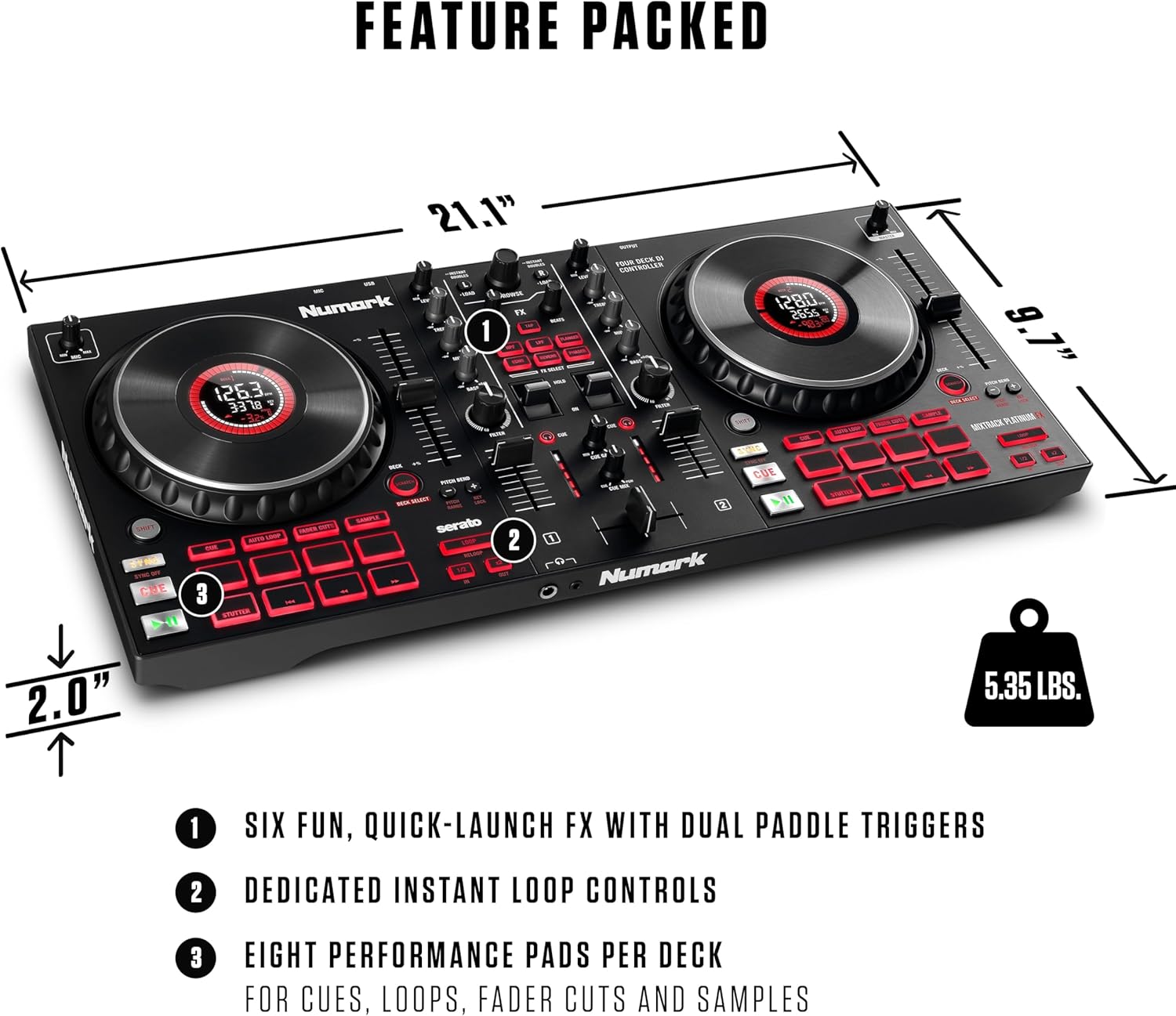 Numark Mixtrack Platinum FX